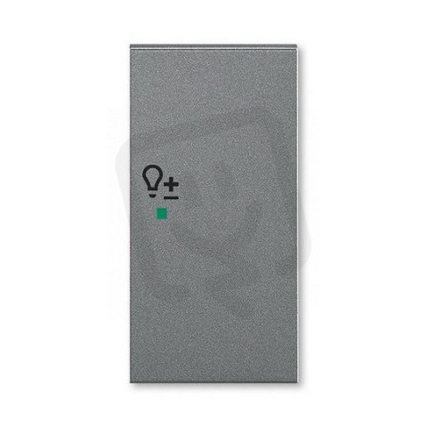 ABB Levit M Kryt 2násobný pravý symbol stmívání ocelová 6220H-A02204 69