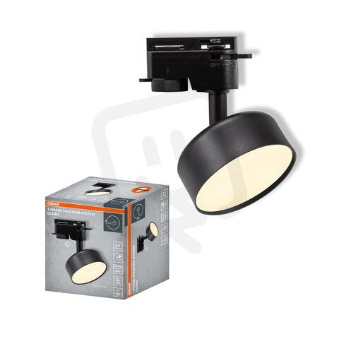 1-Phase Tracking Spot Clear Gx53 BLACK OSRAM 4099854599934
