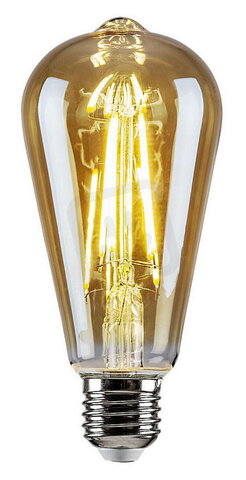 Světelný zdroj Filament LED, E27 ST64, 8W, 960lm, 3000K RABALUX 79224