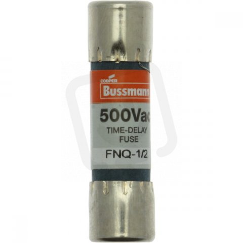 Pojistka Eaton FNQ-1-2 pro pomocné obvody (zpožděná), 500V AC, 0,5A
