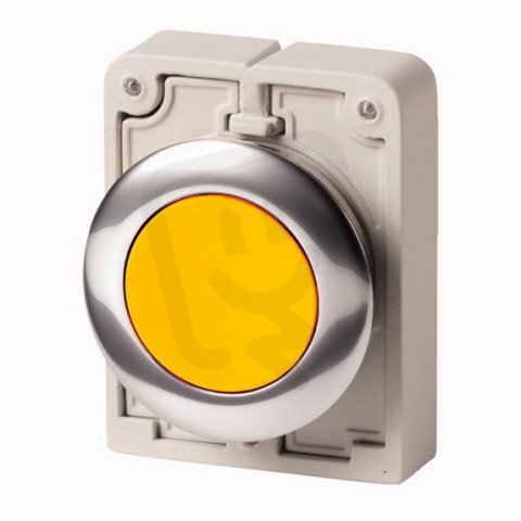 Eaton M30C-FD-Y Ovládací hlavice tlačítka, zapuštěné tlačítko, bez aretace,žlutá