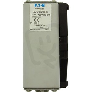Ultra rychlá pojistka Eaton 170E5418 750V DC, 250A