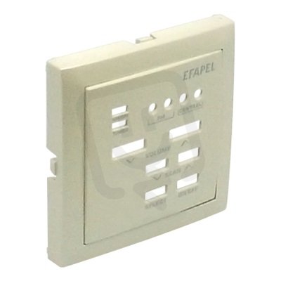 Kryt audio sys.jed.-1 kanál FM MONO 90703 TPE perleťová ELKO EP 5603011556389
