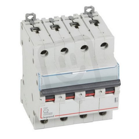 DX3 JISTIČ, 4 PÓLOVÝ, CHAR. C,2A 10000A/16KA LEGRAND 409330