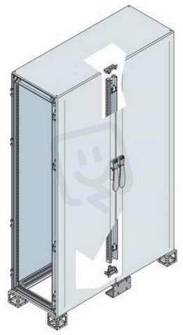 Skříň IS2 s plnými dvoukřídlými dveřmi s