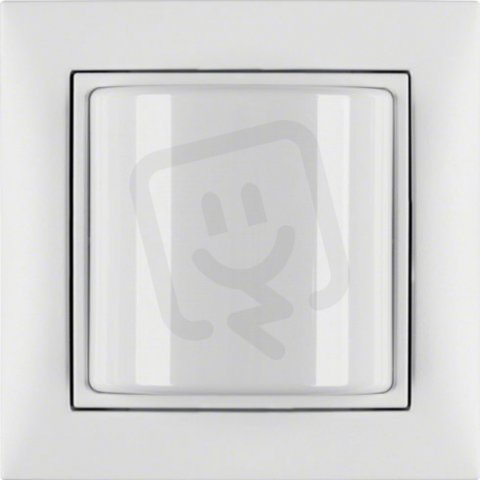 Světelný signál s rámečkem, S.1, bílá mat BERKER 52039909