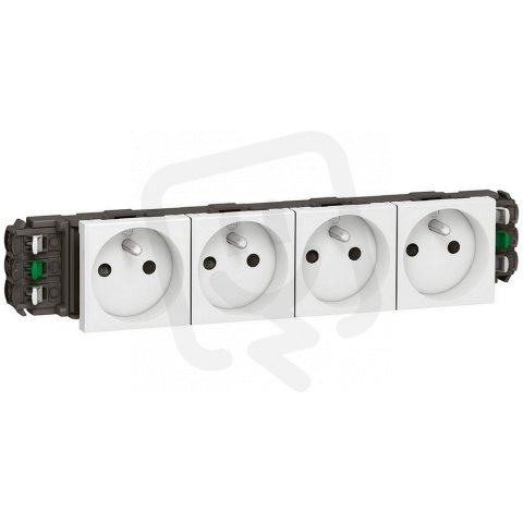 MOSN ZÁS.4X2P+T DLP BÍLÁ 8M BS LEGRAND 077304