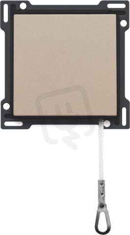Středový kryt se šňůrovým mechanismem-CHAMPAGNE COATED NIKO 157-63906