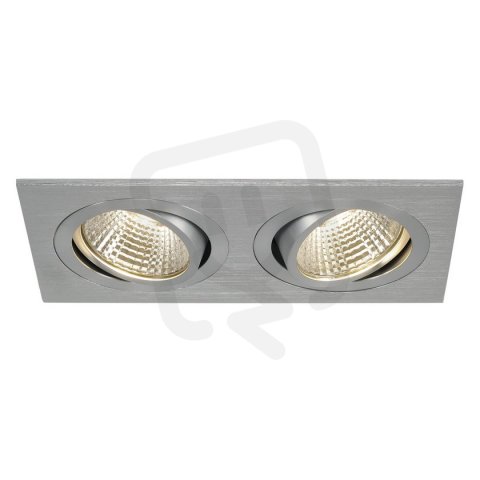 NEW TRIA II LED čtv. sada česaný hliník