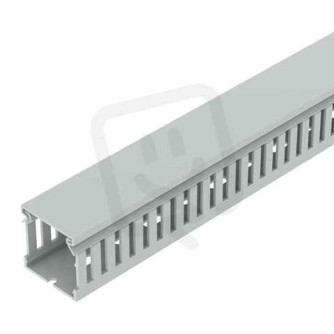 OBO HFVDK 4040 lgr Propojovací kanál LK4H bezhalogenový 40x40x2000 světle šedá