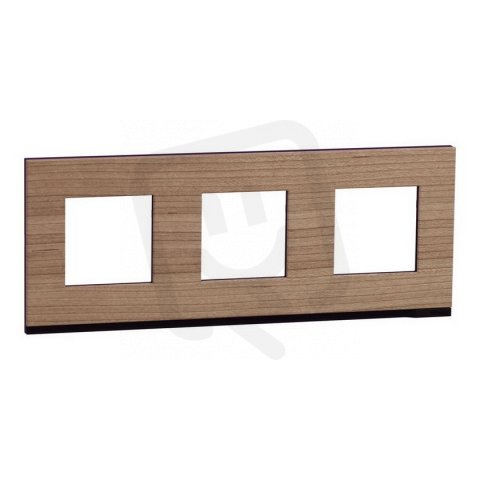 Unica Pure Krycí rámeček trojnásobný, Oak Wood SCHNEIDER NU600684