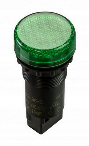 Indikační signálka EIS-96 W 24AC/DC d22mm ELECO 216904