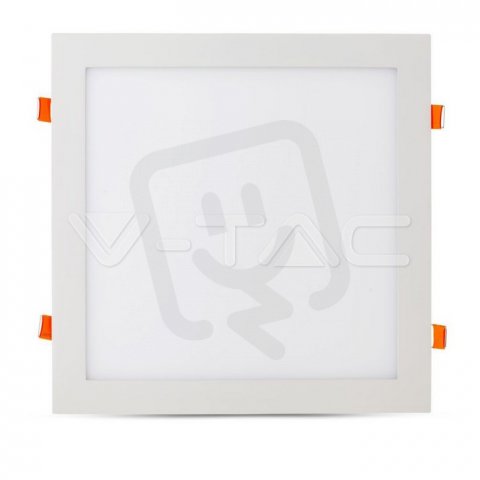 V-TAC 4887 24W LED Premium Panel Downlight - Square Warm White, VT-2407