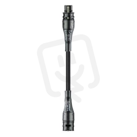 kabel propojovací se dvěma konektory gesis RST, 3-pól, 3*1,5mm2, délka 2m, černý