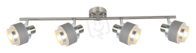 Basil E14 4X 10W IP20 saténový chrom RABALUX 5382