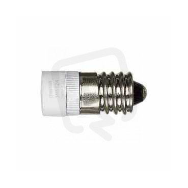 Schneider MTN395124 LED lampa E10, AC/DC 230V, bílá