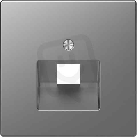 Centrální deska Merten D-Life pro dat.zás.Stainless Steel SCHNEIDER MTN4521-6036