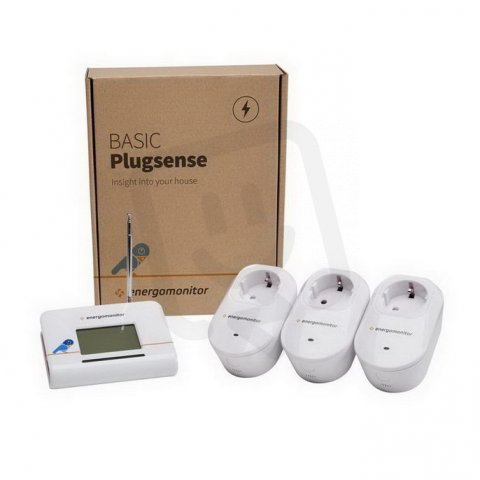 Energomonitor 600933 Základní sada Plugsense 6 - 3 x ESO5 SCHUKO