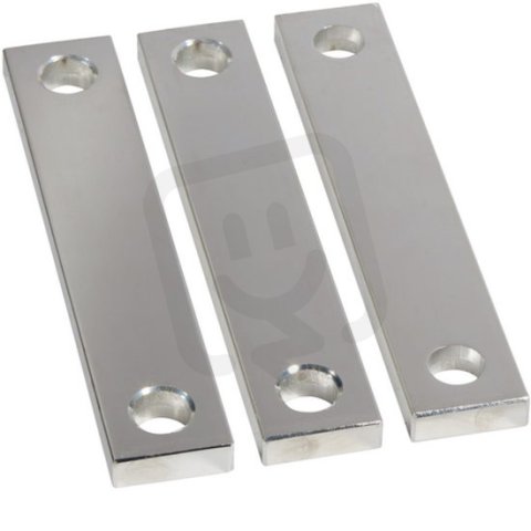 Přípojnice Cu 30x10 mm, pro průvlečné transformátory, 160 mm HAGER UM30V2