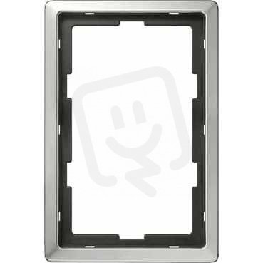 Schneider MTN481946 Rámeček Artec, 1.5-násobný, Stainless steel
