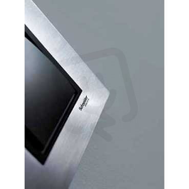 Unica Top Krycí rámeček jednonásobný, Metal grey/Grafit SCHNEIDER MGU66.002.297