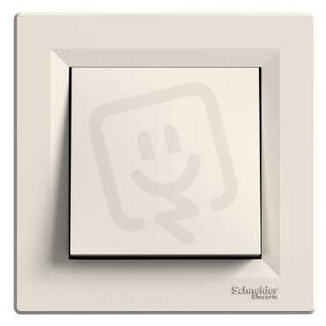 Schneider EPH0500123 Přepínač křížový, ř.7, krémová, bezšroubový