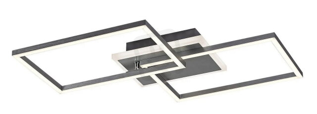 ATHELSTAN LED 40W IP 20 stříbro/ broušený hliník RABALUX 71014