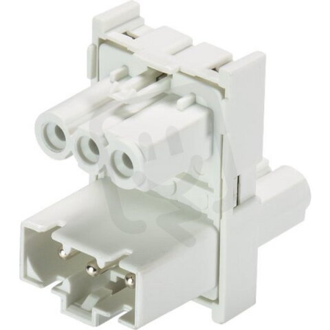 rozvodný blok 1/2, 3-pól, gesis mini, bílý WIELAND 91.030.6053.0