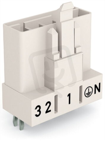 Konektor na desky plošných spojů rovné provedení 5pól. bílá WAGO 890-835