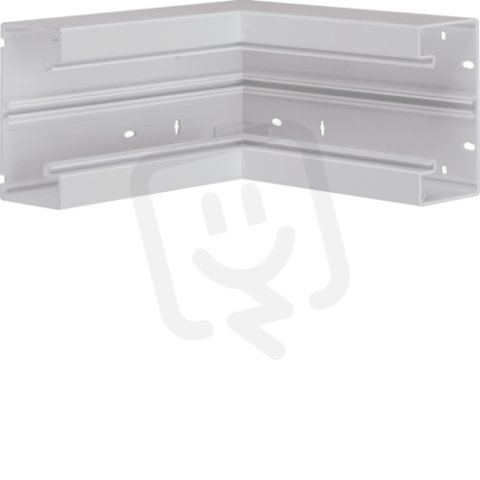 Vnitřní roh základny kanálu, BR 65130, sv. šedá TEHALIT BR6513047035