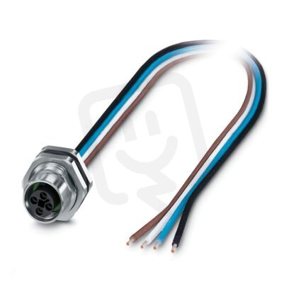 Přístrojový konektor zezadu stěny SACC-DSI-M12FST-4P-M16XL/1,5X 1238553