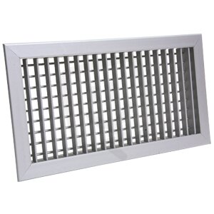 VKE-H-1.0 1000x100 RAL 9010 vyústka komfortní jednořadá, RAL 9010