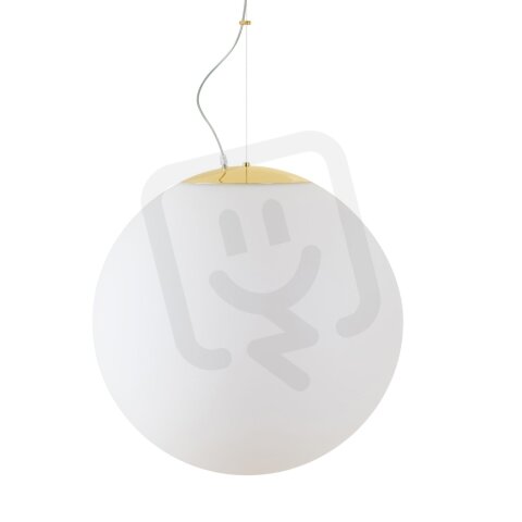 Závěsné LED svítidlo se skleněným stínidlem ADRIA L5 HP 65W IP40 DALI 4K mosaz