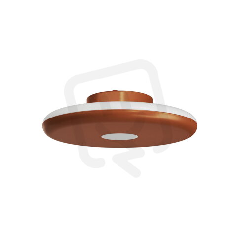 Přisazené LED svítidlo s plastovým stínidlem ZETA 1 PF 31W IP40 DALI 3K hnědá