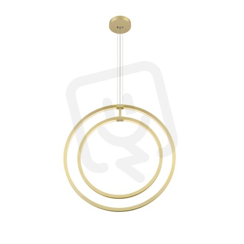 ONE VERTICAL PD, závěsné svítidlo, 180 cm, 2700/3000 K, FÁZE, mosaz SLV 1008004