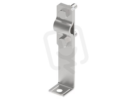 Univerzální držák vedení na drát8/10mm, L100mm, Inox V2A GROMTOR 404013