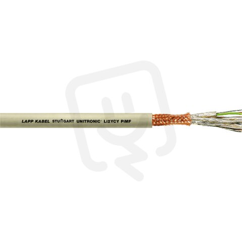 Nízkofrekvenční datový kabel UNITRONIC Li2YCY PiMF 4x2x0,22 LAPP 0034042