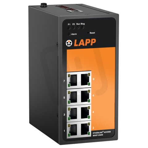 Řízený switch ETHERLINE ACCESS M08T02GSFP LAPP 21700137