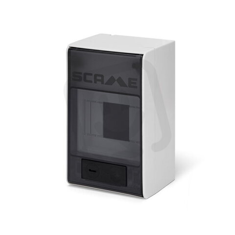 Násténná přístrojová skříň IKONA IP66-4 DIN 107x180x100mm SCAME 679.1004