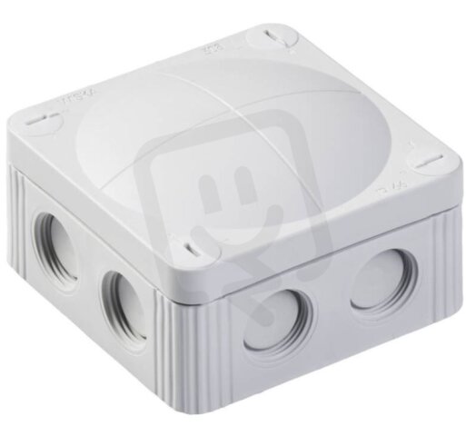 Krabice rozvodná COMBI 308 PP LGY /víko-RD RAL3000 IP66/67 WISKA 10060480