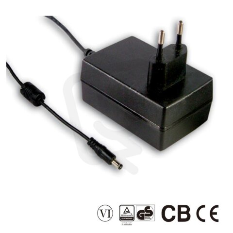 Síťový adaptér 25W 15V MEAN WELL GST25E15-P1J