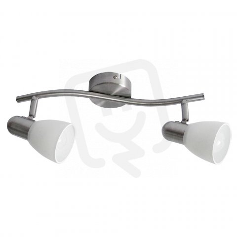 Soma E14 2x 40W IP20 saténový chrom RABALUX 6302