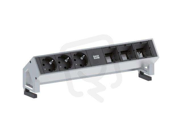 Bachman 902.202 DESK2 3xSchuko 3xCover Custom