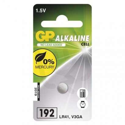 GP alkalická knoflíková baterie 192F (LR41)/1041019211/ B13921