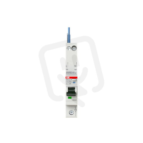 ABB DSE201 M C16 A10 kombinace jistič/chránič 1P+N 1M 10kA 16 A 10 mA C A