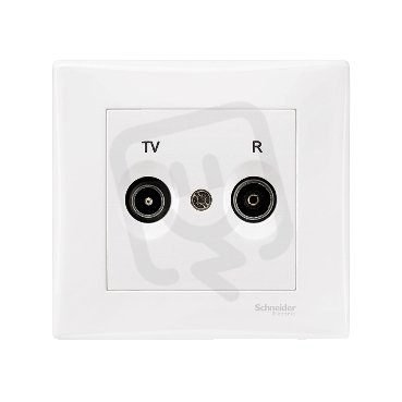 Sedna Zásuvka TV-R koncová, Polar SCHNEIDER SDN3301721