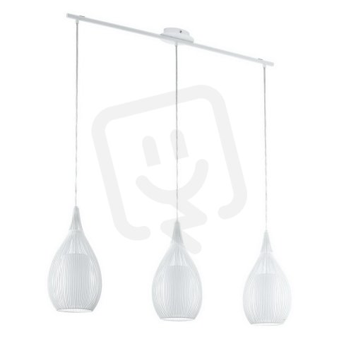 Závěsné svítidlo RAZONI 3xE27 bílá 180W IP20 EGLO 94388