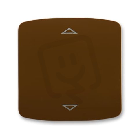 Kryt spínače žaluziového s krátkocestným ovládán. 3299A-A110 H hnědá Tango ABB