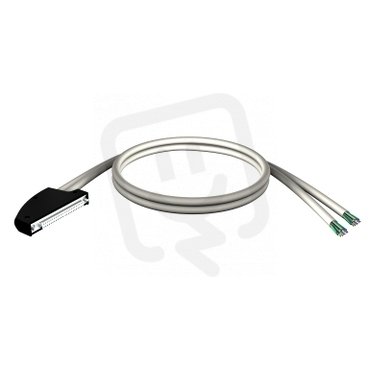 >Kabel s konektorem 40 pinů a konektory SCHNEIDER BMXFCC053