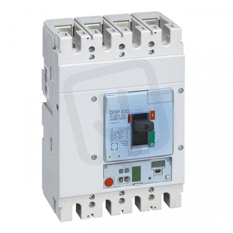 DPX3 630 ELEKTRONICKÁ SPOUŠŤ SG PRO JISTIČ 4P 400A 100kA LEGRAND 422213